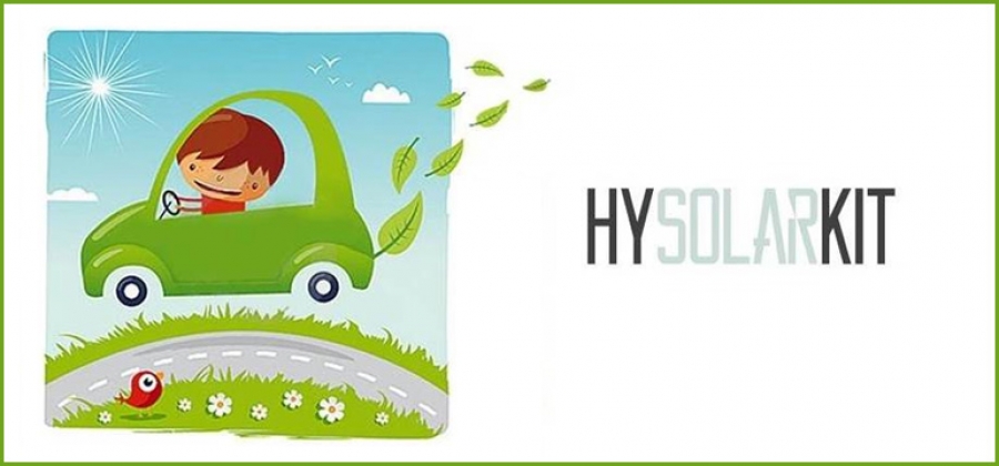 L’auto ibrida-solare progettata dai ricercatori di eProLab dell’Università di Salerno al Villaggio Ecologico di Piana Eco Festival